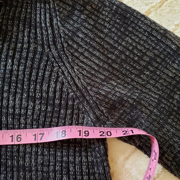 DANA BUCHMAN Black/ Silver Pull over sweater - Picture 4 of 7